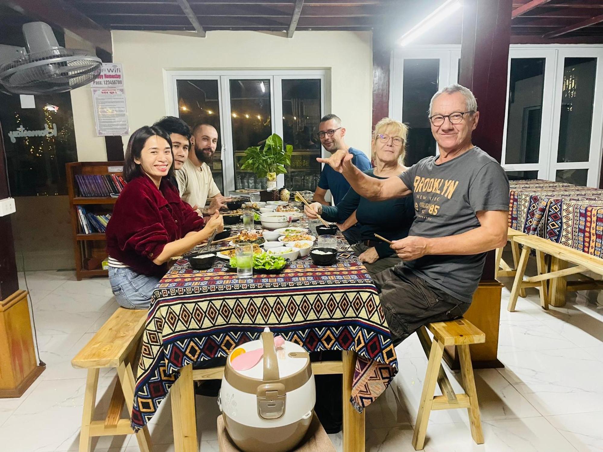 Happy Homestay Nghia Lo Exterior foto
